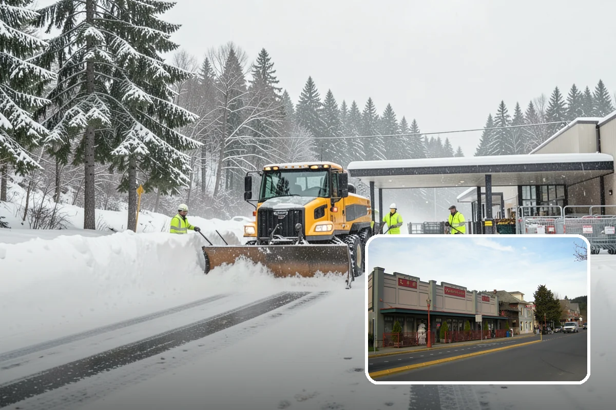 Gas Station Deicing in Issaquah, King County, WA - Keeps fuel islands and store entrances safe for customers
