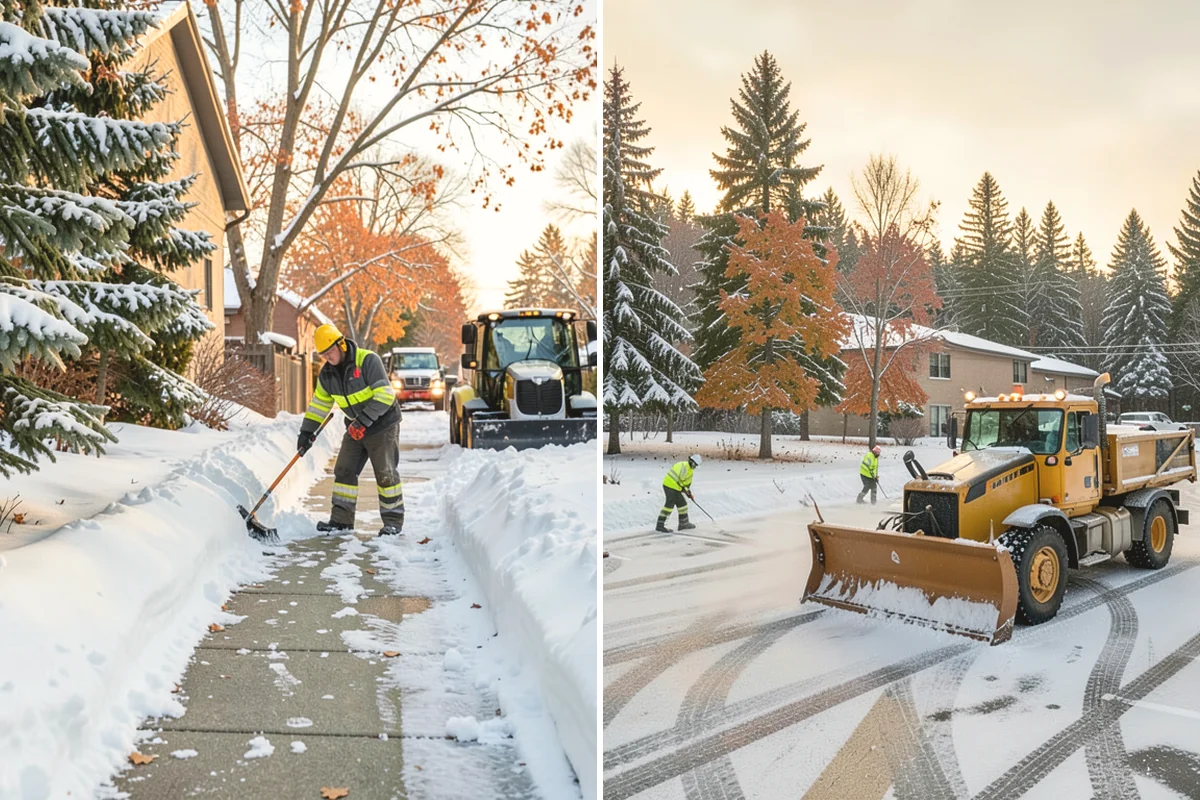 Gas Station Deicing in Issaquah, King County, WA - Map fuel islands, pump lanes, and the store entrance