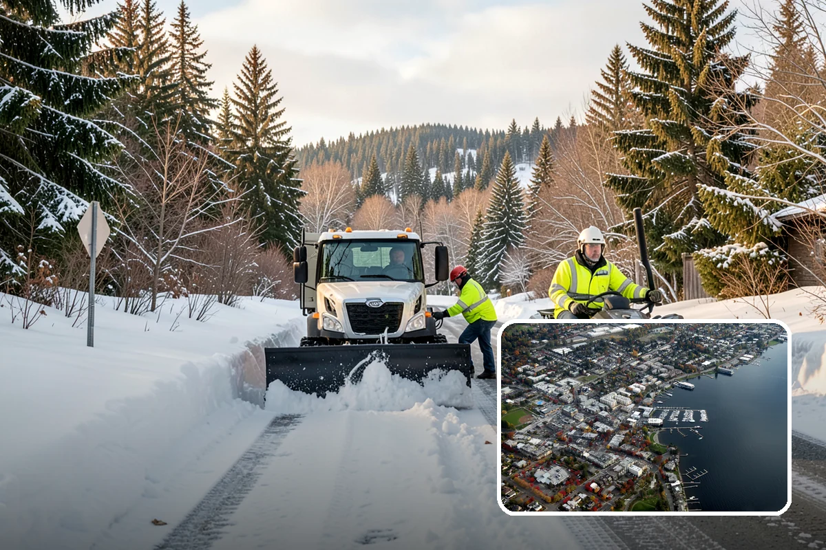 Gas Station Deicing in Kirkland, King County, WA - Keeps fuel islands and store entrances safe for customers