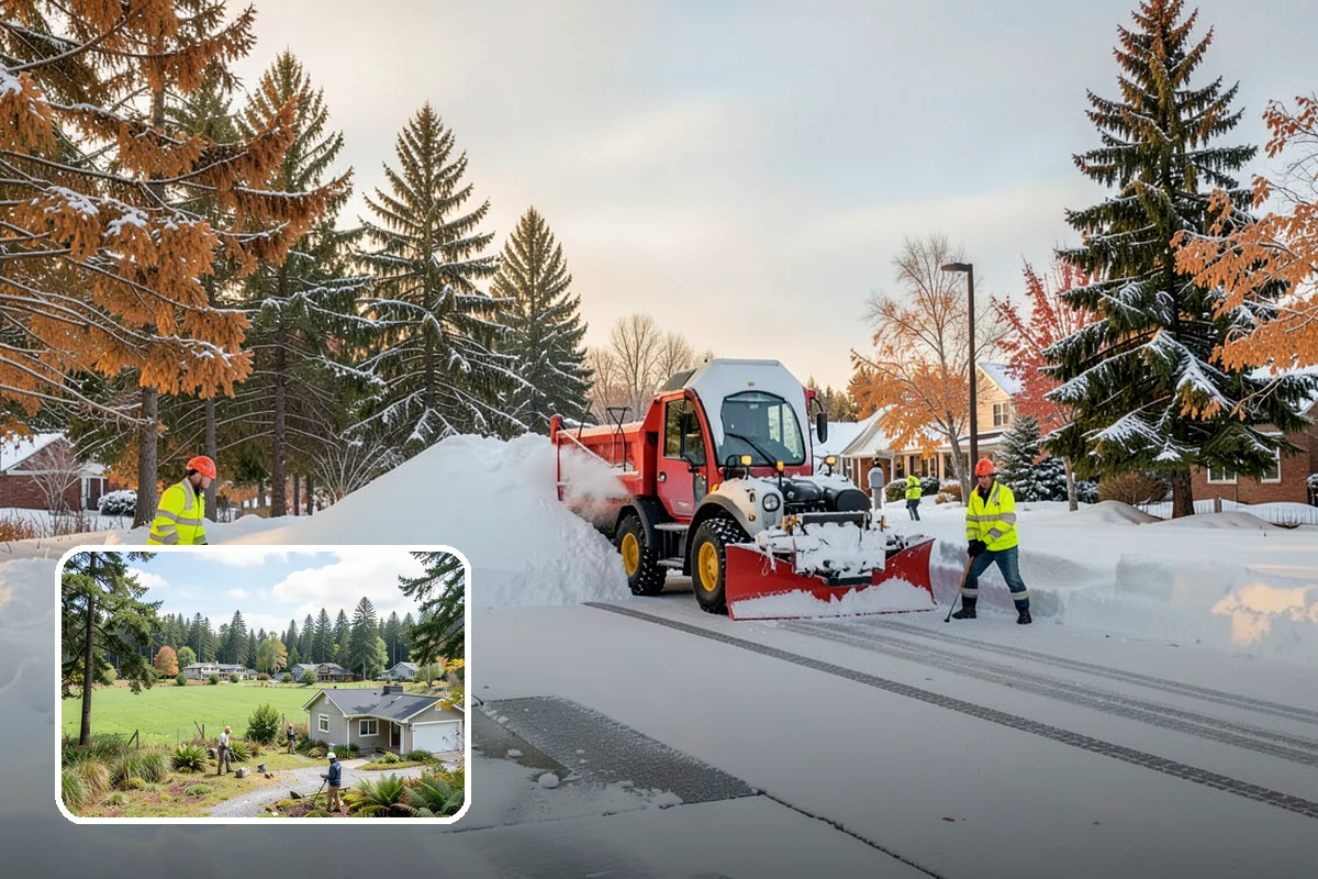 Gas Station Deicing in Lyman, Skagit County, WA - Keeps fuel islands and store entrances safe for customers