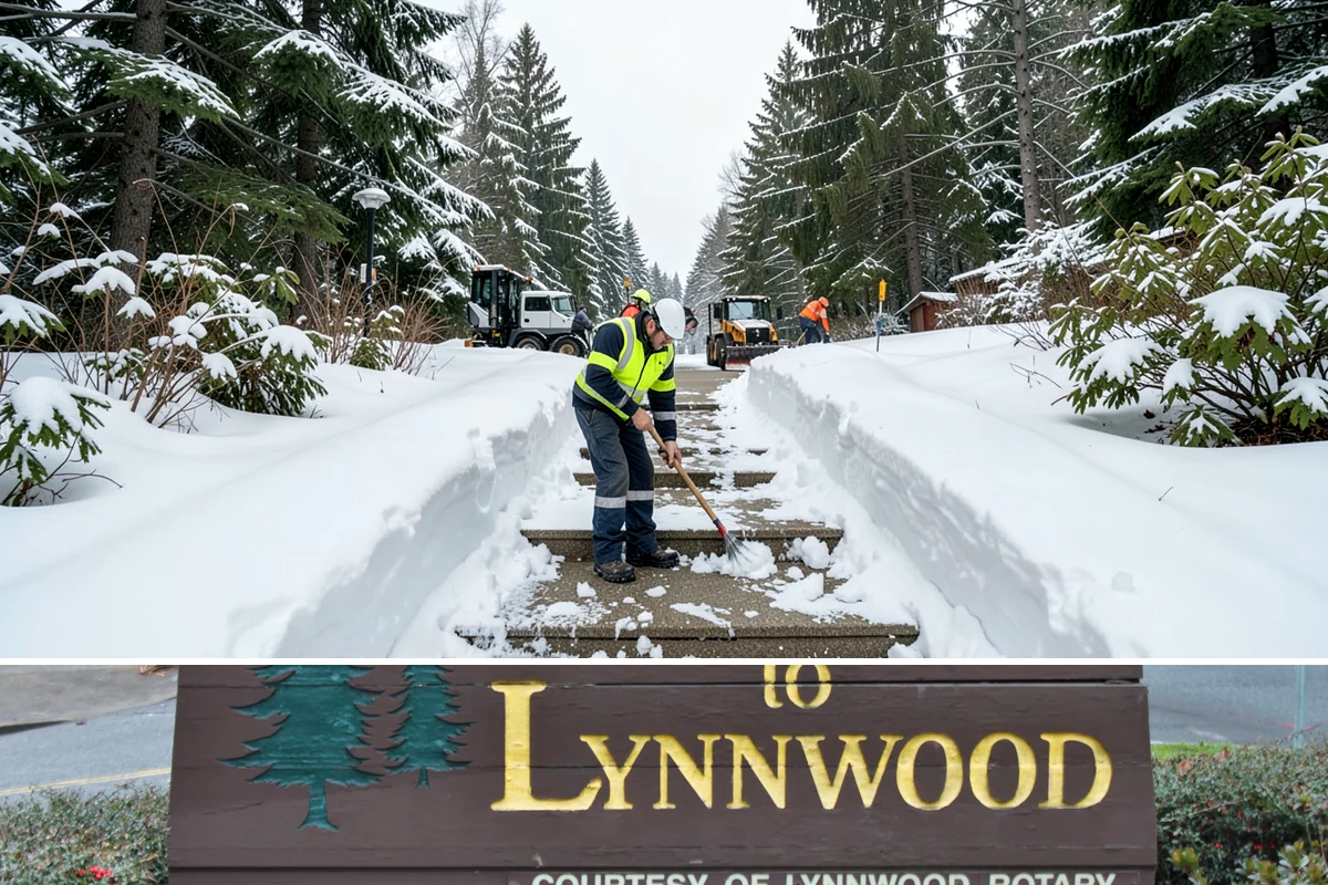 Gas Station Deicing in Lynnwood, Snohomish County, WA - Service is active across the winter season, with frequent readiness during the freezing-rain events that glaze busy fueling areas...