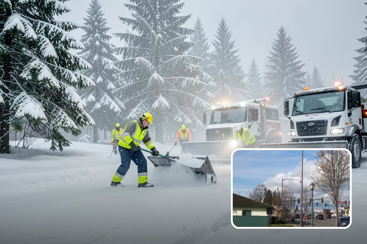 Gas Station Deicing in Marysville, Snohomish County, WA - Keeps fuel islands and store entrances safe for customers