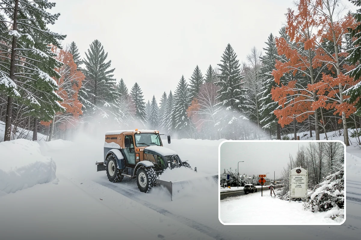 Gas Station Deicing in Newcastle, King County, WA - Keeps fuel islands and store entrances safe for customers