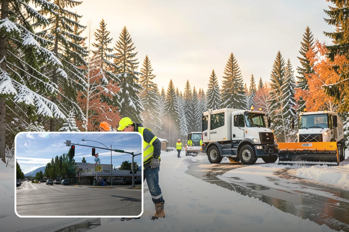 Gas Station Deicing in North Bend, King County, WA - Keeps fuel islands and store entrances safe for customers
