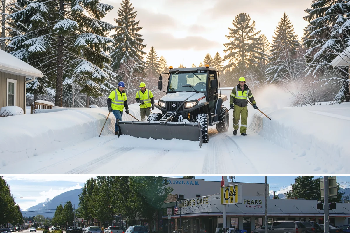 Gas Station Deicing in North Bend, King County, WA - Service is active across the winter season, with frequent readiness during the freezing-rain events that glaze busy fueling areas...