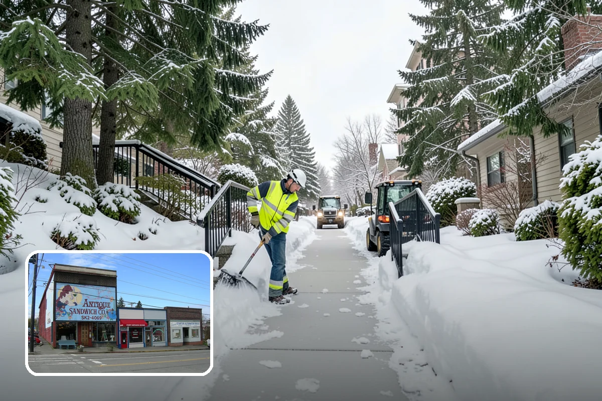Gas Station Deicing in Ruston, Pierce County, WA - Keeps fuel islands and store entrances safe for customers