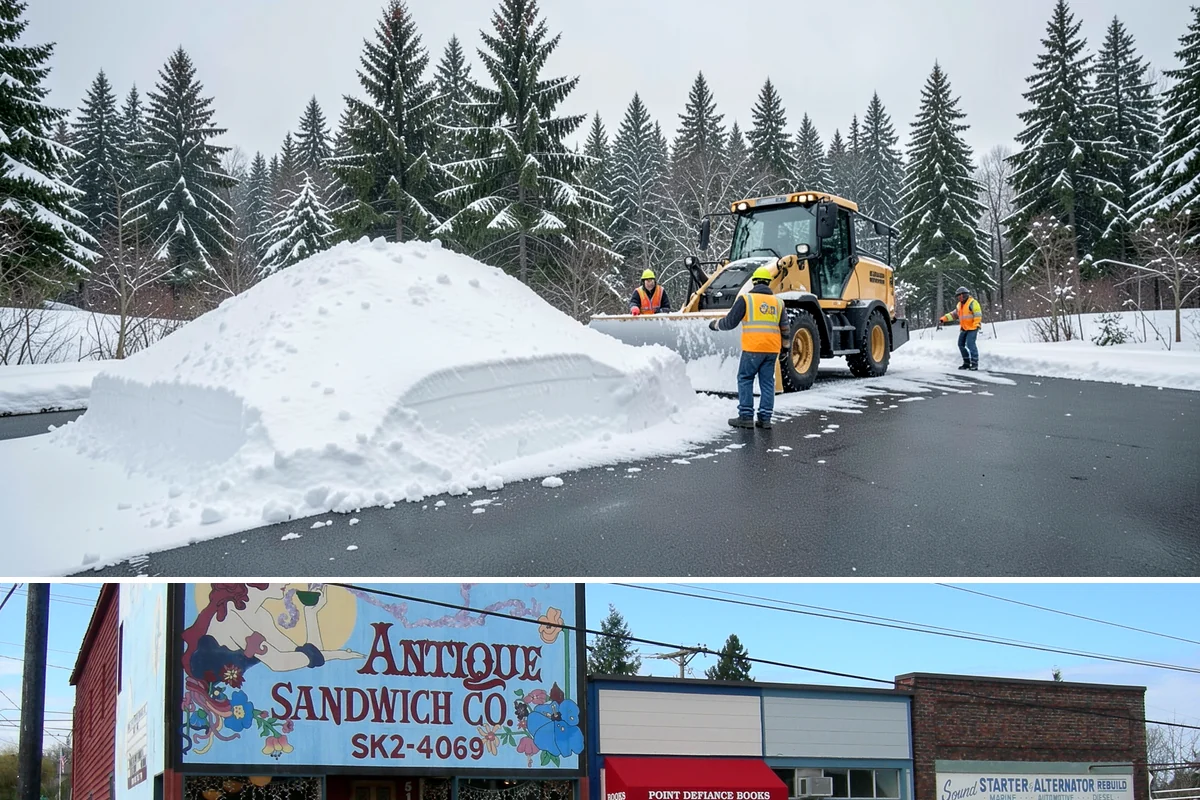 Gas Station Deicing in Ruston, Pierce County, WA - Service is active across the winter season, with frequent readiness during the freezing-rain events that glaze busy fueling areas...