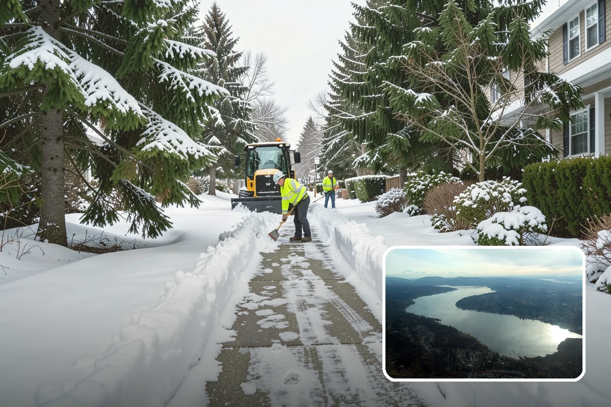 Gas Station Deicing in Sammamish, King County, WA - Keeps fuel islands and store entrances safe for customers