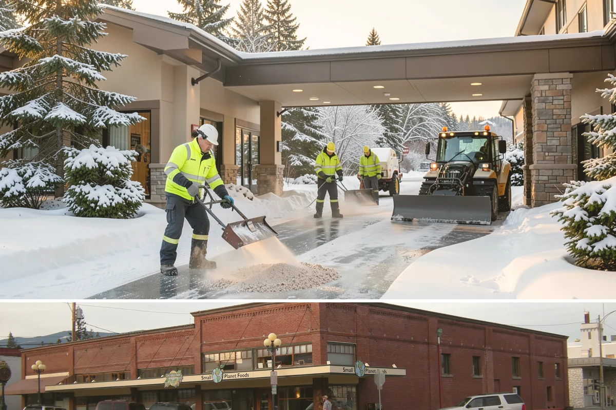 Gas Station Deicing in Sedro-Woolley, Skagit County, WA - Service is active across the winter season, with frequent readiness during the freezing-rain events that glaze busy fueling areas...
