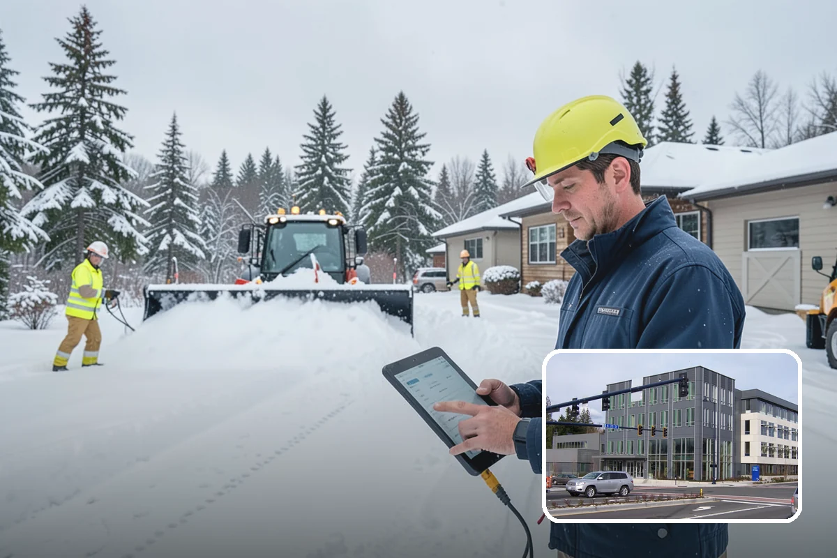 Gas Station Deicing in Shoreline, King County, WA - Keeps fuel islands and store entrances safe for customers