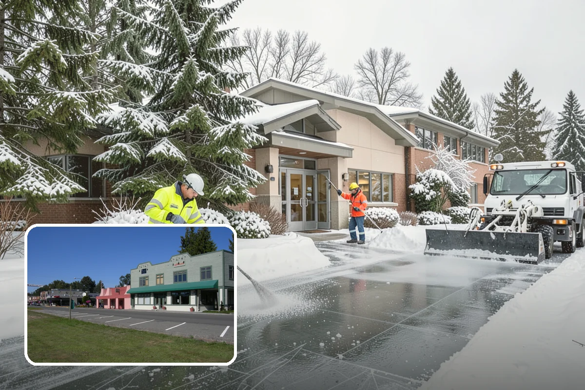 Gas Station Deicing in Snoqualmie, King County, WA - Keeps fuel islands and store entrances safe for customers