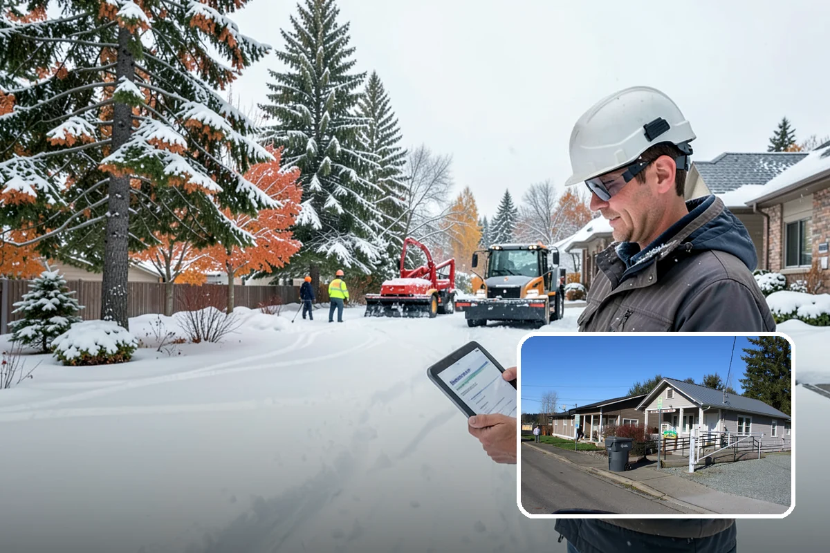 Gas Station Deicing in South Prairie, Pierce County, WA - Keeps fuel islands and store entrances safe for customers