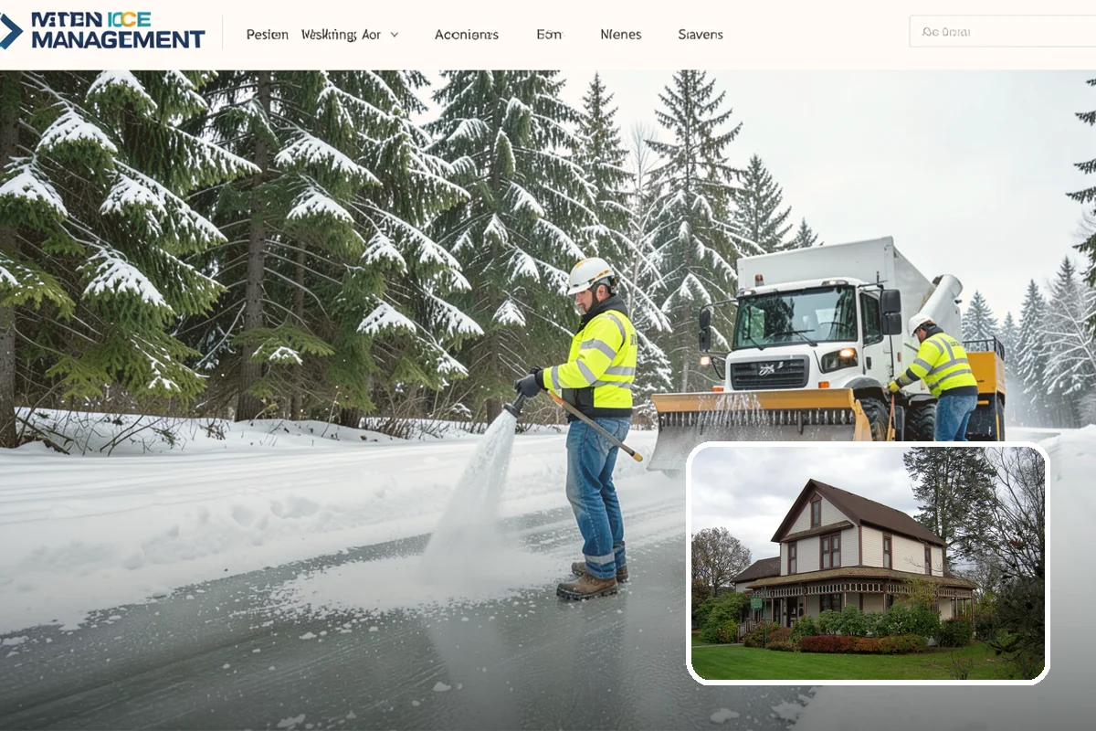 Gas Station Deicing in Sumner, Pierce County, WA - Keeps fuel islands and store entrances safe for customers