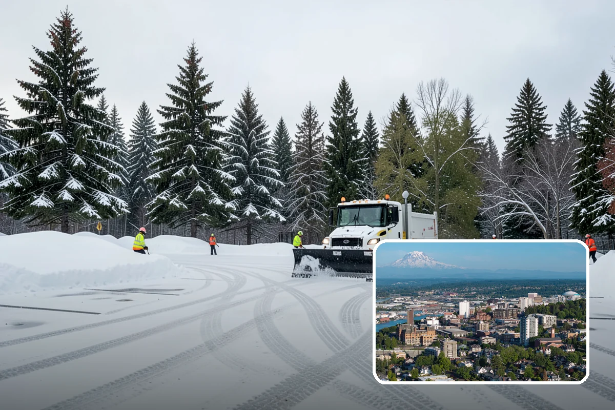 Gas Station Deicing in Tacoma, Pierce County, WA - Keeps fuel islands and store entrances safe for customers