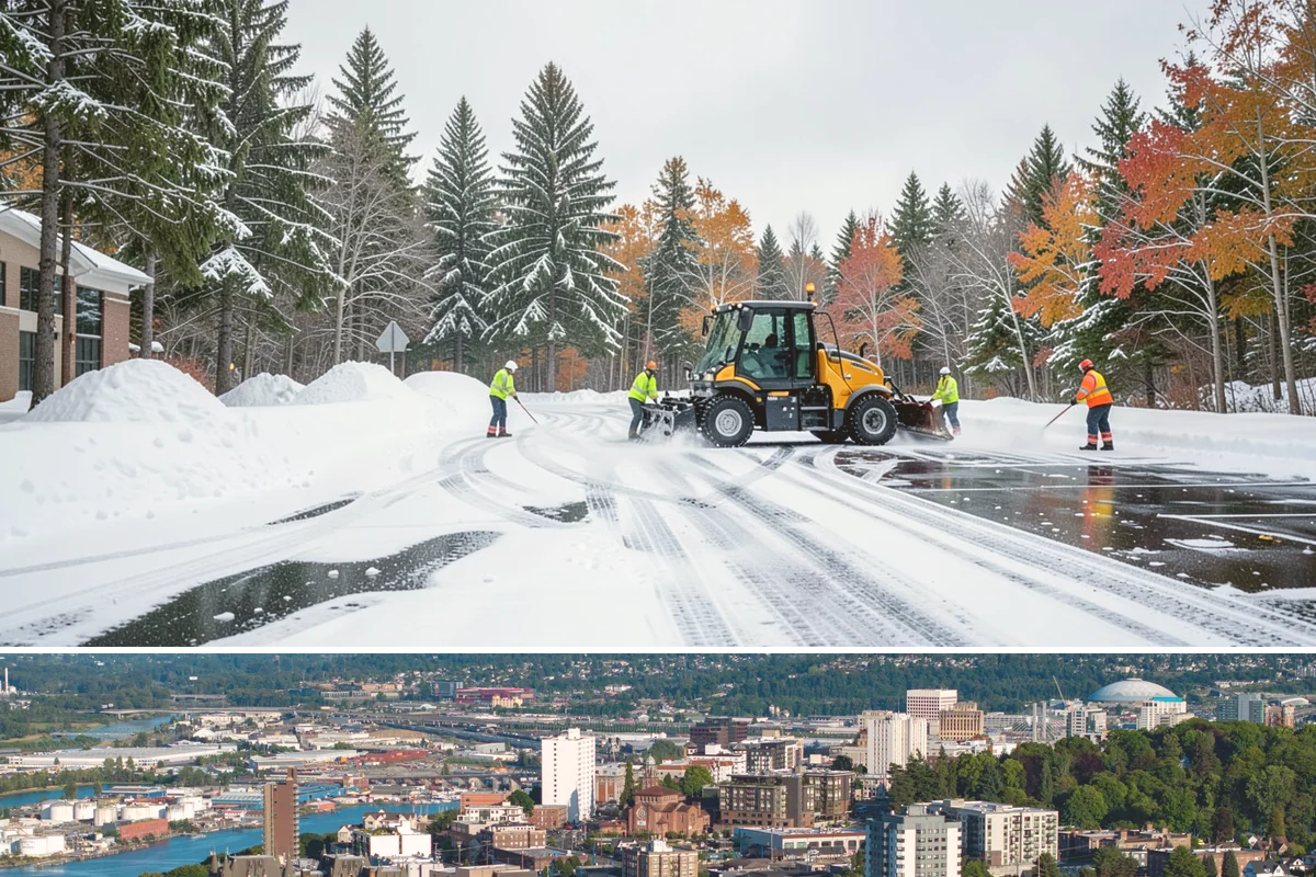 Gas Station Deicing in Tacoma, Pierce County, WA - Service is active across the winter season, with frequent readiness during the freezing-rain events that glaze busy fueling areas...