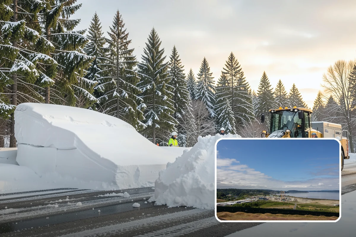 Gas Station Deicing in University Place, Pierce County, WA - Keeps fuel islands and store entrances safe for customers