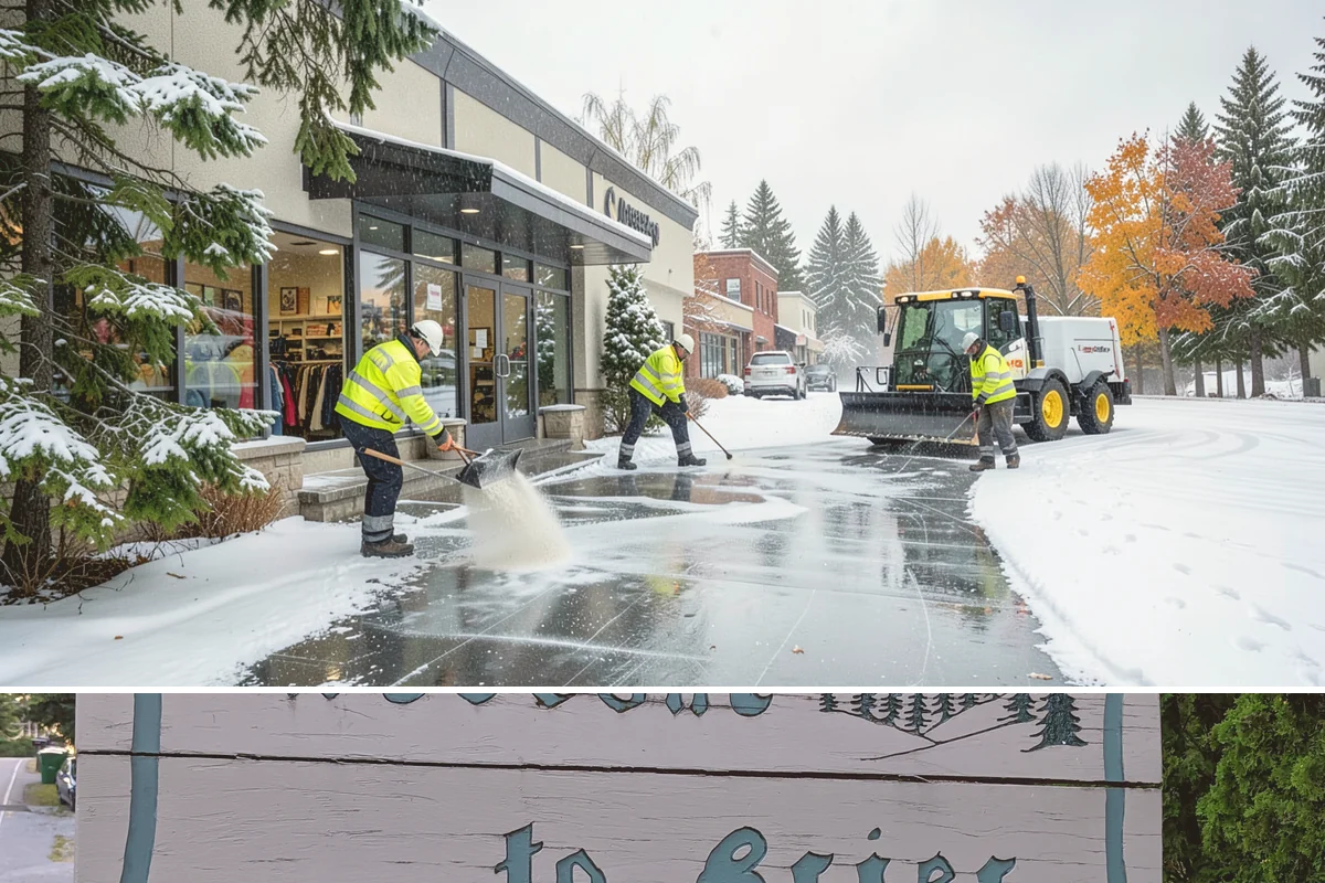 Gas Station Parking Lot Snow Removal in Brier, Snohomish County, WA - Gas station lots in the Puget Sound area face peak snow demand from December through February, when overnight freezes hit around...
