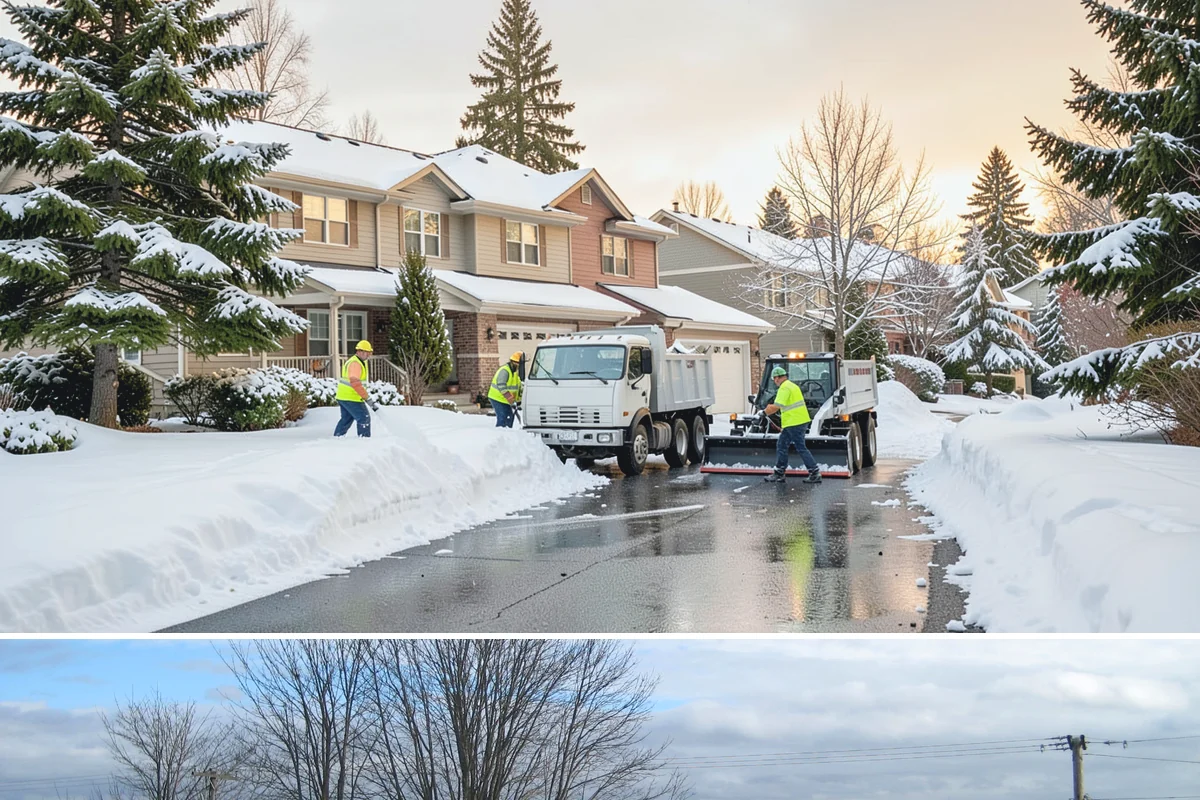 Gas Station Parking Lot Snow Removal in Langley, Island County, WA - Gas station lots in the Puget Sound area face peak snow demand from December through February, when overnight freezes hit around...
