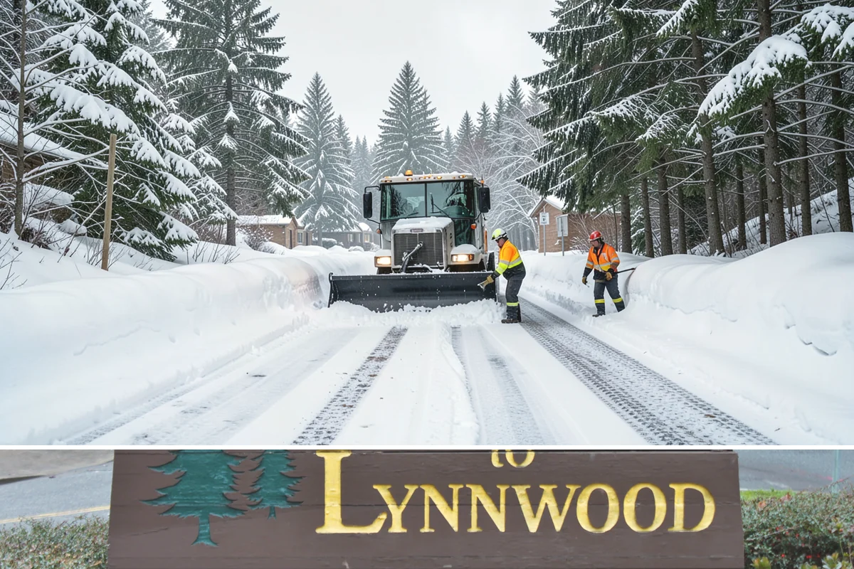 Gas Station Parking Lot Snow Removal in Lynnwood, Snohomish County, WA - Gas station lots in the Puget Sound area face peak snow demand from December through February, when overnight freezes hit around...