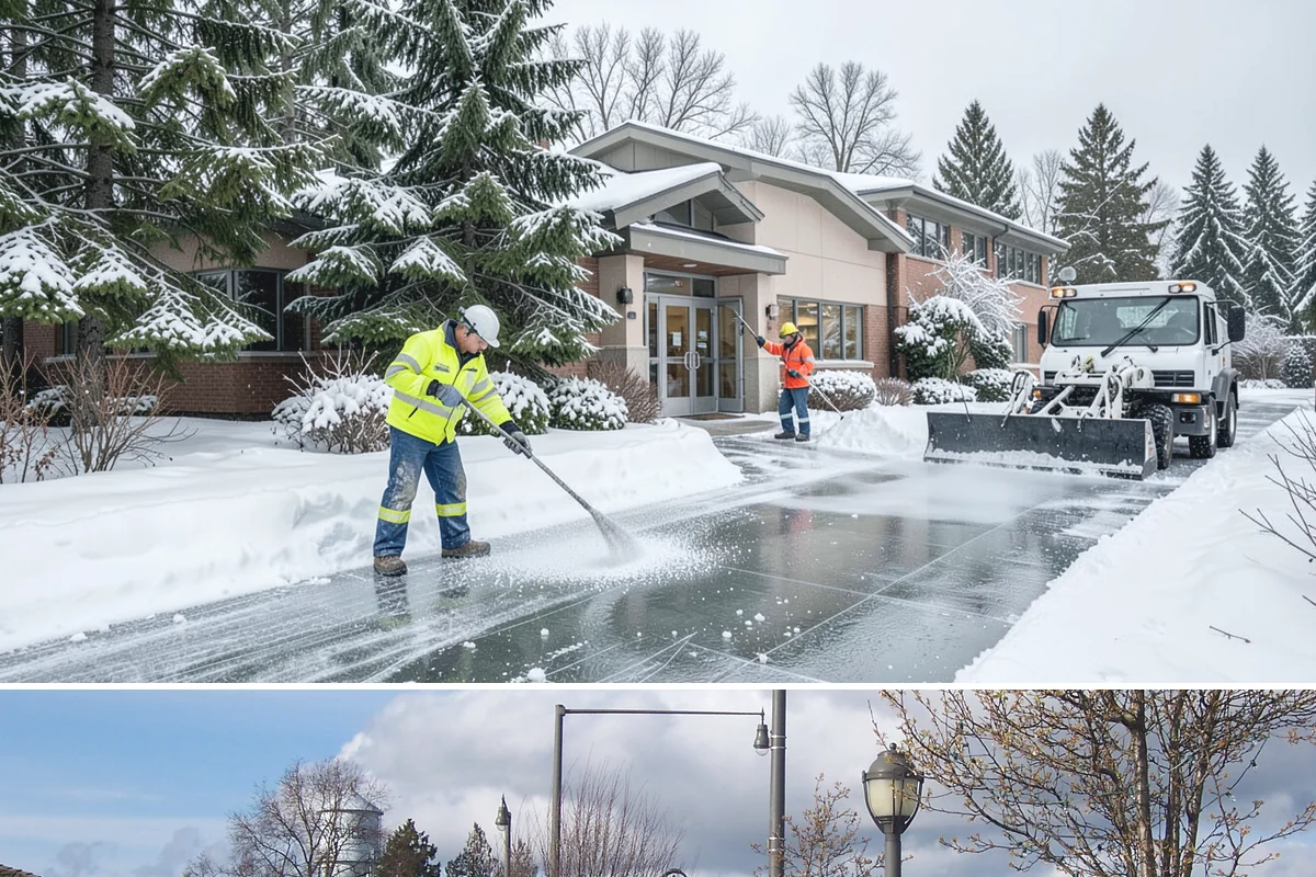 Gas Station Parking Lot Snow Removal in Marysville, Snohomish County, WA - Gas station lots in the Puget Sound area face peak snow demand from December through February, when overnight freezes hit around...