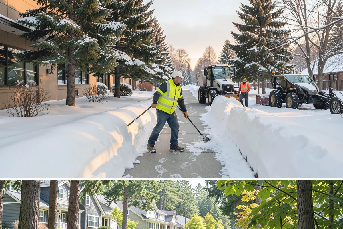 Gas Station Parking Lot Snow Removal in Normandy Park, King County, WA - Gas station lots in the Puget Sound area face peak snow demand from December through February, when overnight freezes hit around...