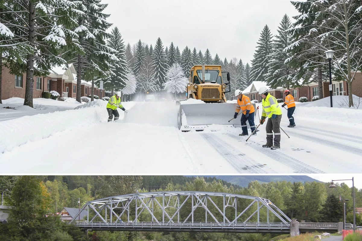 Gas Station Parking Lot Snow Removal in Skykomish, King County, WA - Gas station lots in the Puget Sound area face peak snow demand from December through February, when overnight freezes hit around...