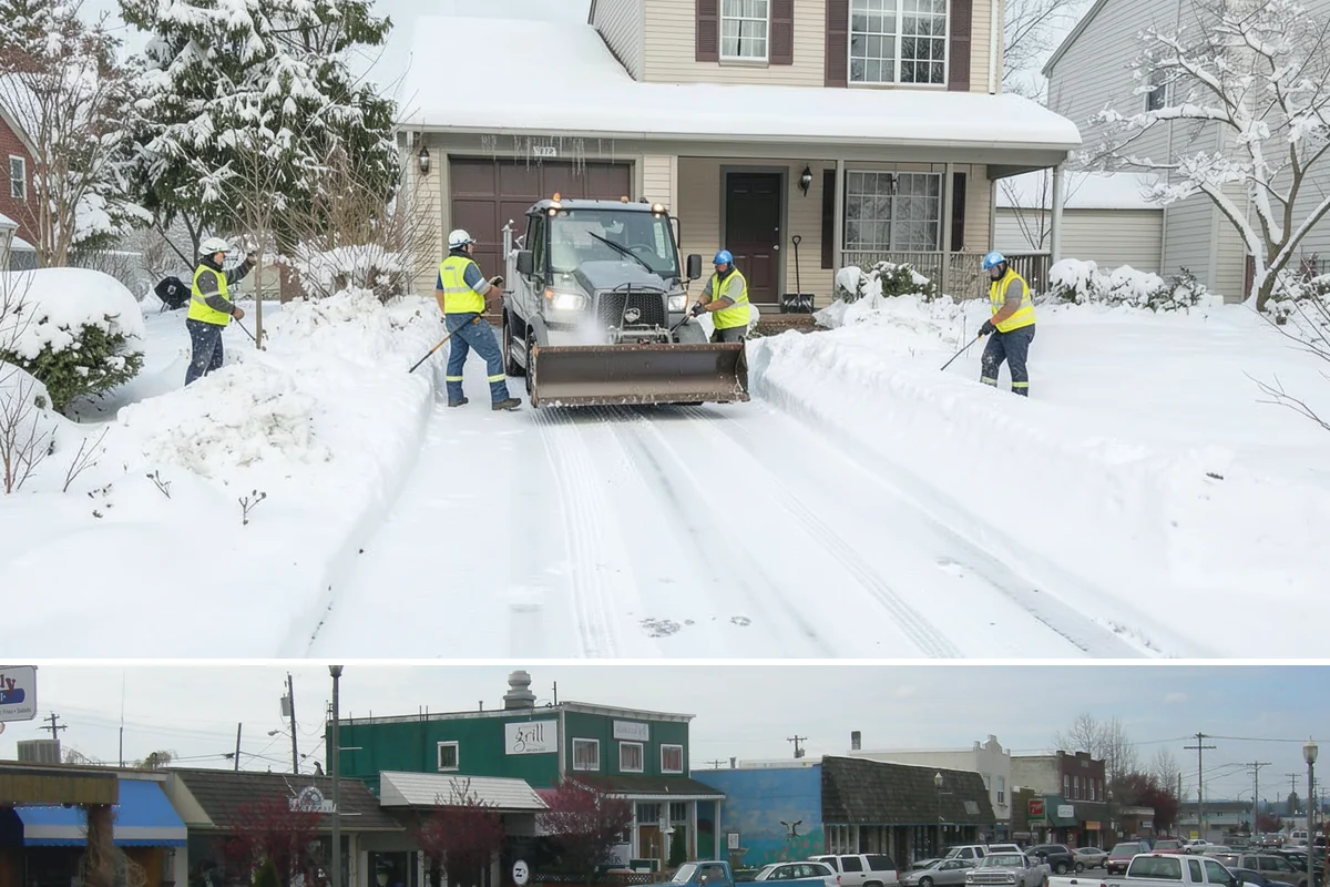 Gas Station Parking Lot Snow Removal in Stanwood, Snohomish County, WA - Gas station lots in the Puget Sound area face peak snow demand from December through February, when overnight freezes hit around...