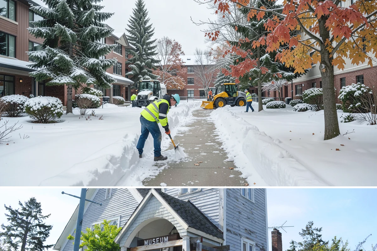 Gas Station Parking Lot Snow Removal in Steilacoom, Pierce County, WA - Gas station lots in the Puget Sound area face peak snow demand from December through February, when overnight freezes hit around...