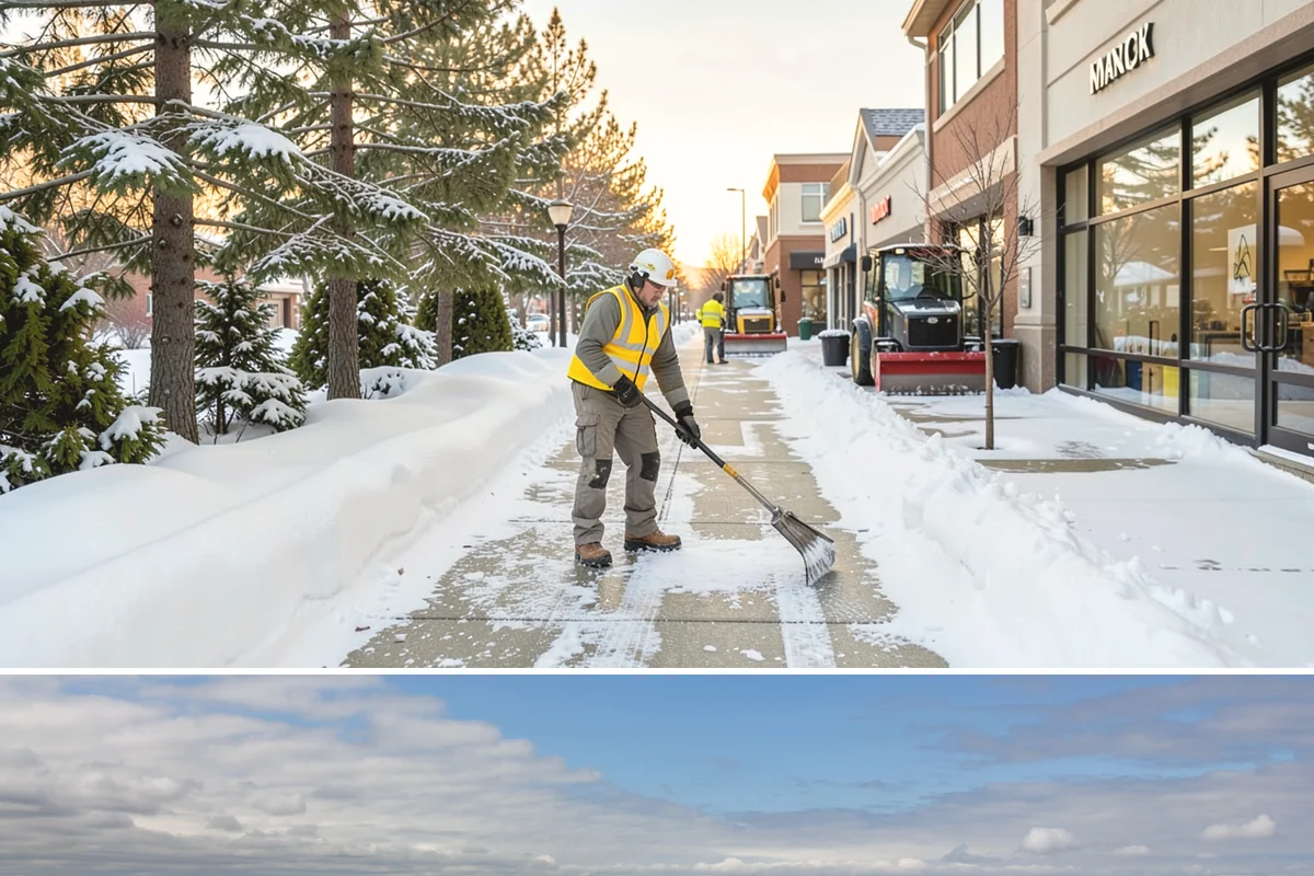 Gas Station Parking Lot Snow Removal in University Place, Pierce County, WA - Gas station lots in the Puget Sound area face peak snow demand from December through February, when overnight freezes hit around...