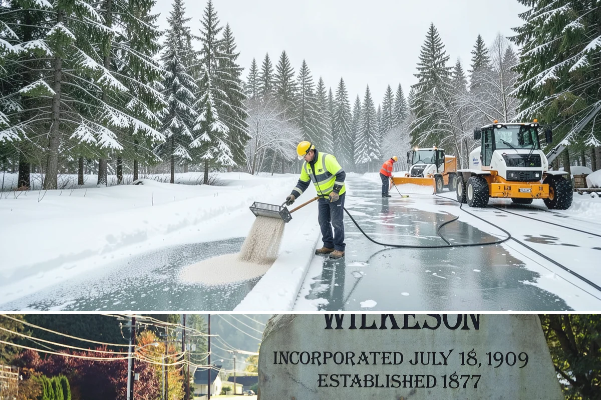 Gas Station Parking Lot Snow Removal in Wilkeson, Pierce County, WA - Gas station lots in the Puget Sound area face peak snow demand from December through February, when overnight freezes hit around...