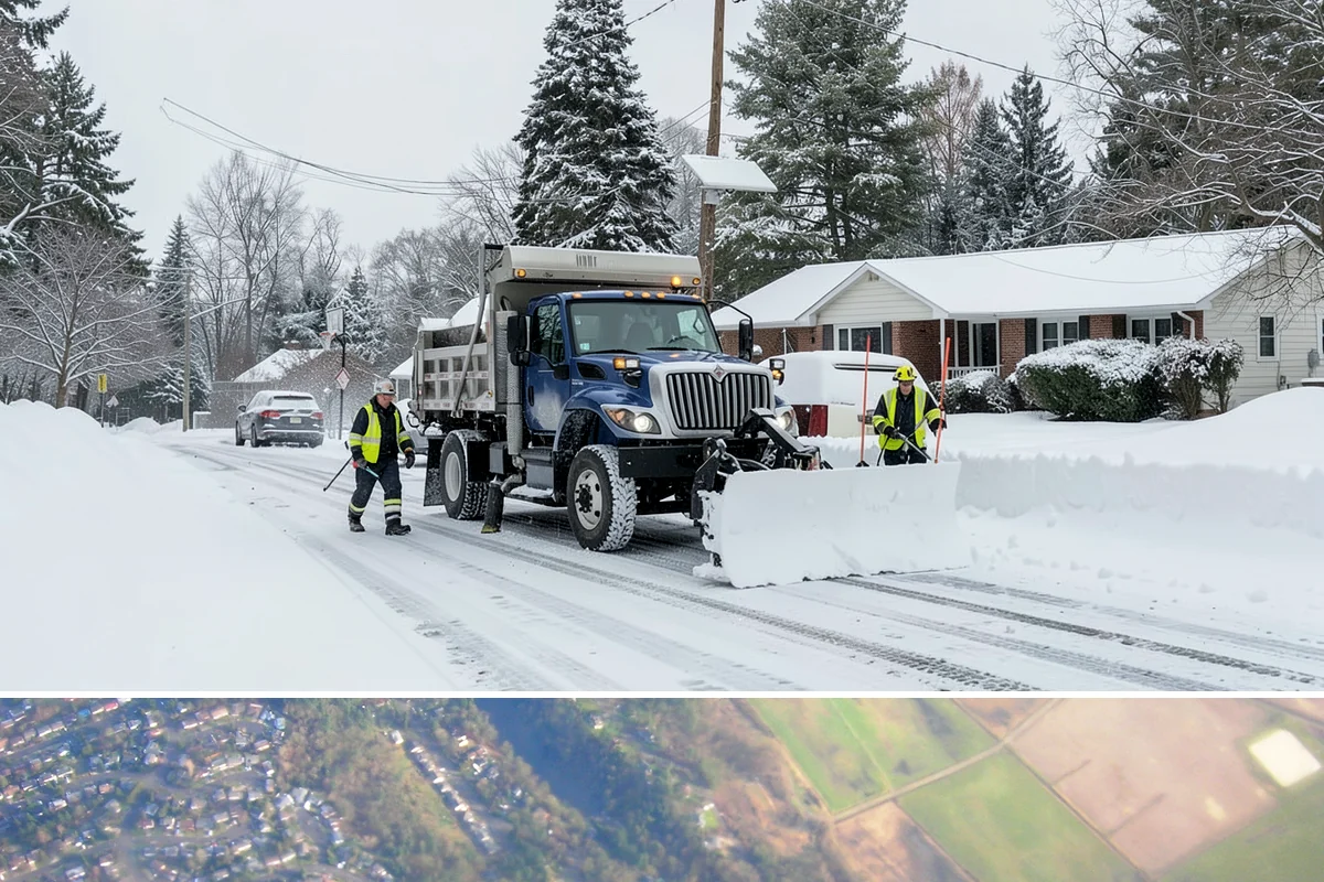 Gas Station Sidewalk Clearing in Algona, King County, WA - Gas station demand is steady from late November through February, with 24-hour turnover keeping threshold ice a constant refreeze...