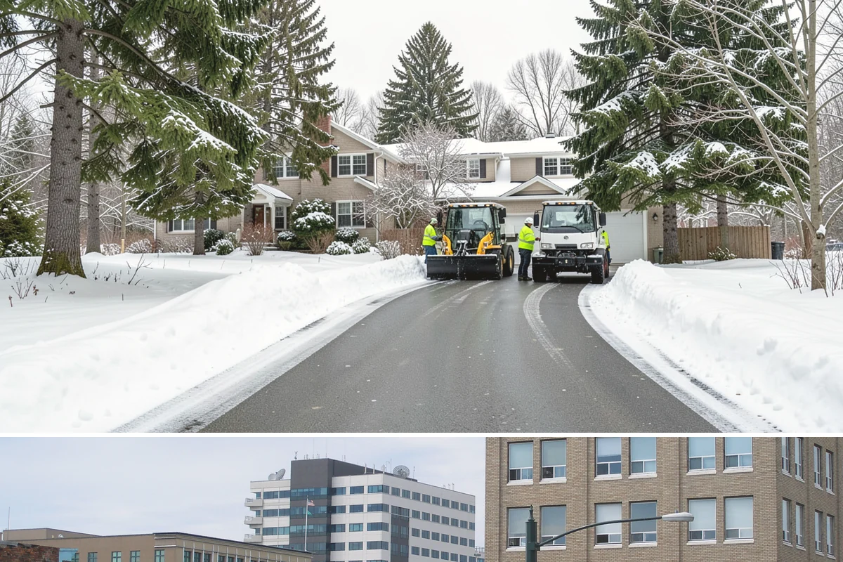 Gas Station Sidewalk Clearing in Everett, Snohomish County, WA - Gas station demand is steady from late November through February, with 24-hour turnover keeping threshold ice a constant refreeze...