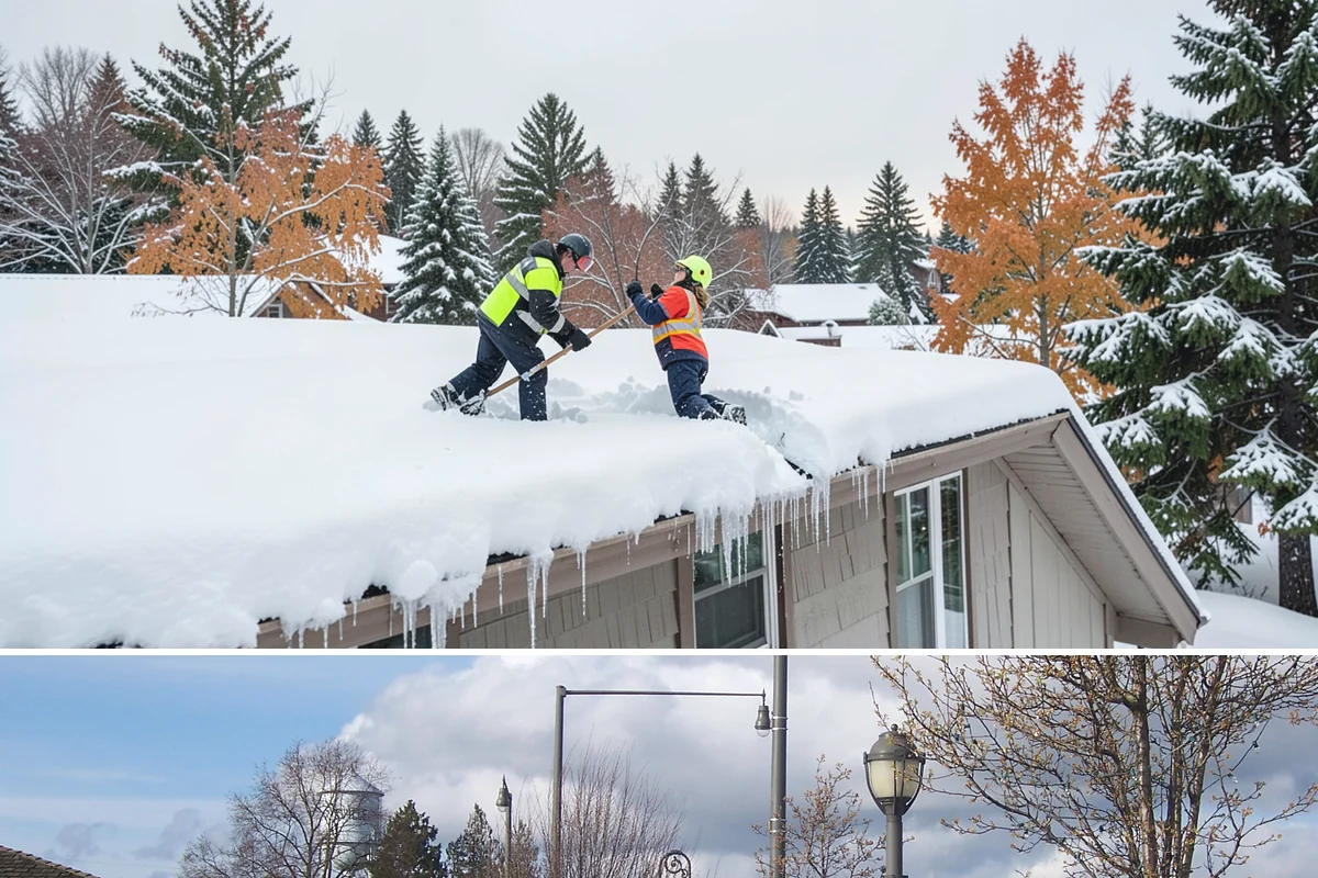 Gas Station Sidewalk Clearing in Marysville, Snohomish County, WA - Gas station demand is steady from late November through February, with 24-hour turnover keeping threshold ice a constant refreeze...