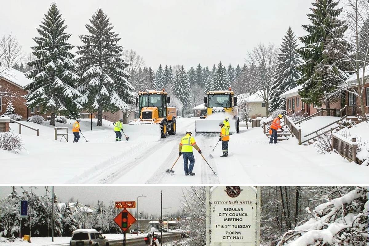 Gas Station Sidewalk Clearing in Newcastle, King County, WA - Gas station demand is steady from late November through February, with 24-hour turnover keeping threshold ice a constant refreeze...