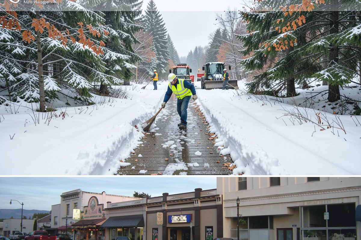 Gas Station Snow Plowing in Burlington, Skagit County, WA - Arrange 24-hour coverage before winter so your pumps stay open through any storm.