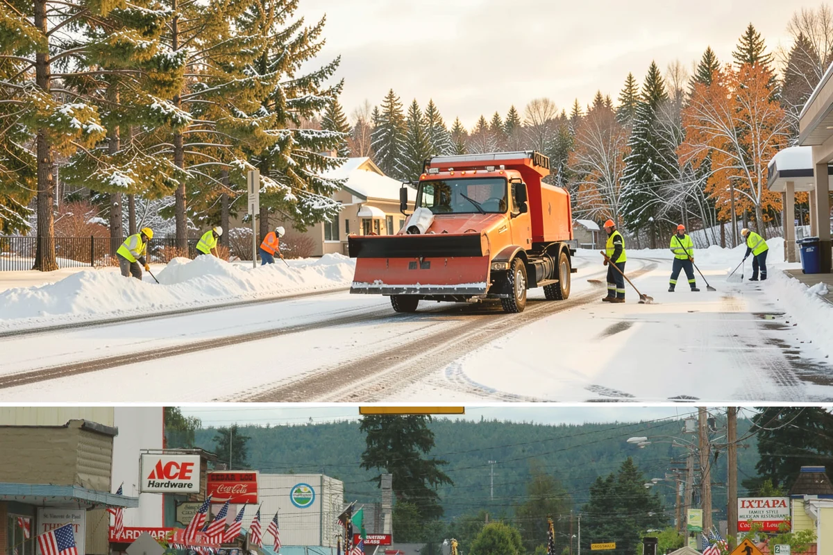 Gas Station Snow Plowing in Carnation, King County, WA - Arrange 24-hour coverage before winter so your pumps stay open through any storm.