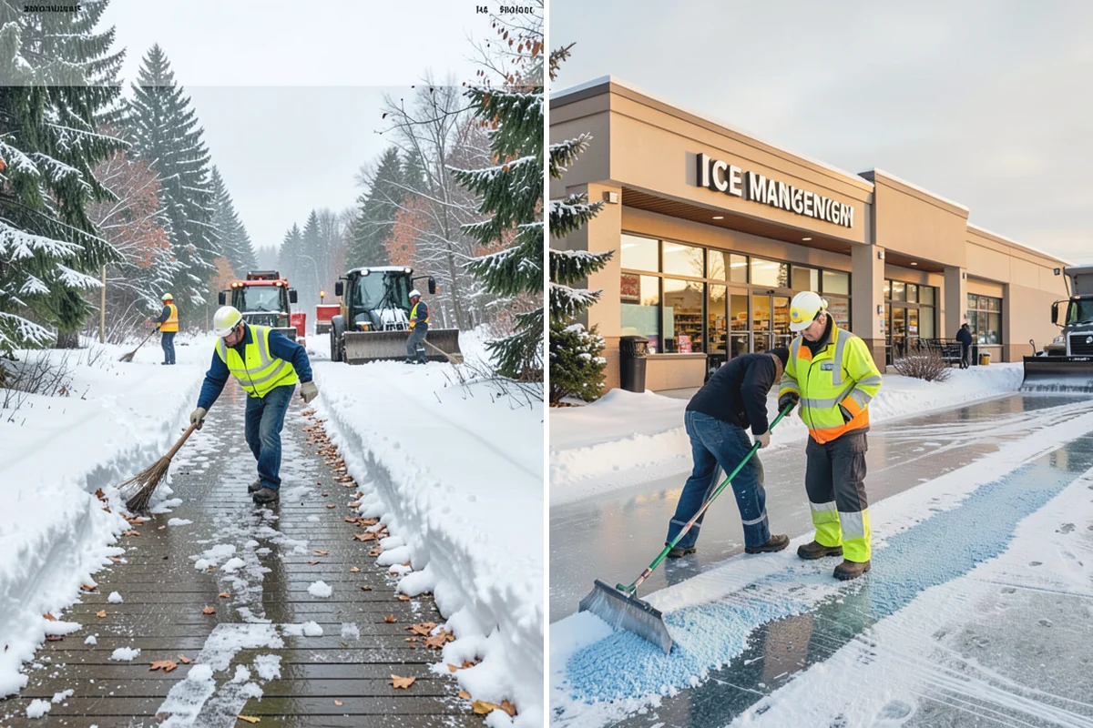 Gas Station Snow Plowing in Coupeville, Island County, WA - Map the fuel islands, store lot, and tanker route for 24-hour priority