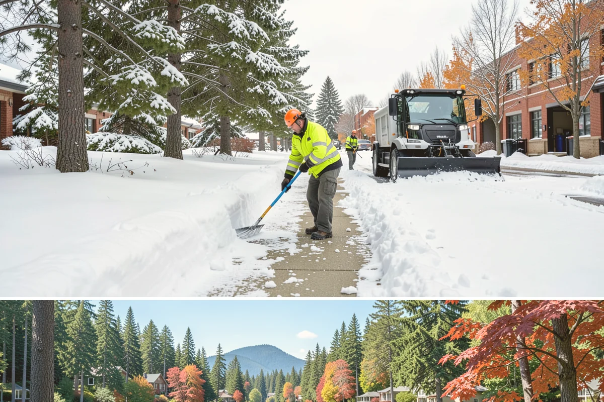 Gas Station Snow Plowing in Covington, King County, WA - Arrange 24-hour coverage before winter so your pumps stay open through any storm.