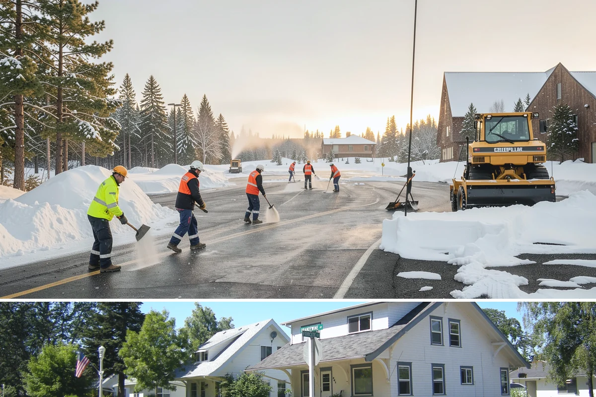 Gas Station Snow Plowing in DuPont, Pierce County, WA - Arrange 24-hour coverage before winter so your pumps stay open through any storm.