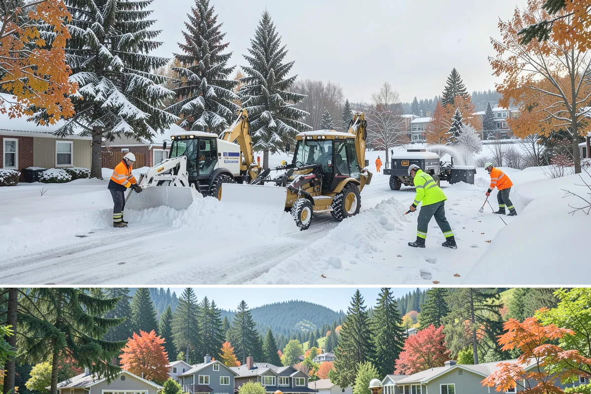 Gas Station Snow Plowing in Fircrest, Pierce County, WA - Arrange 24-hour coverage before winter so your pumps stay open through any storm.