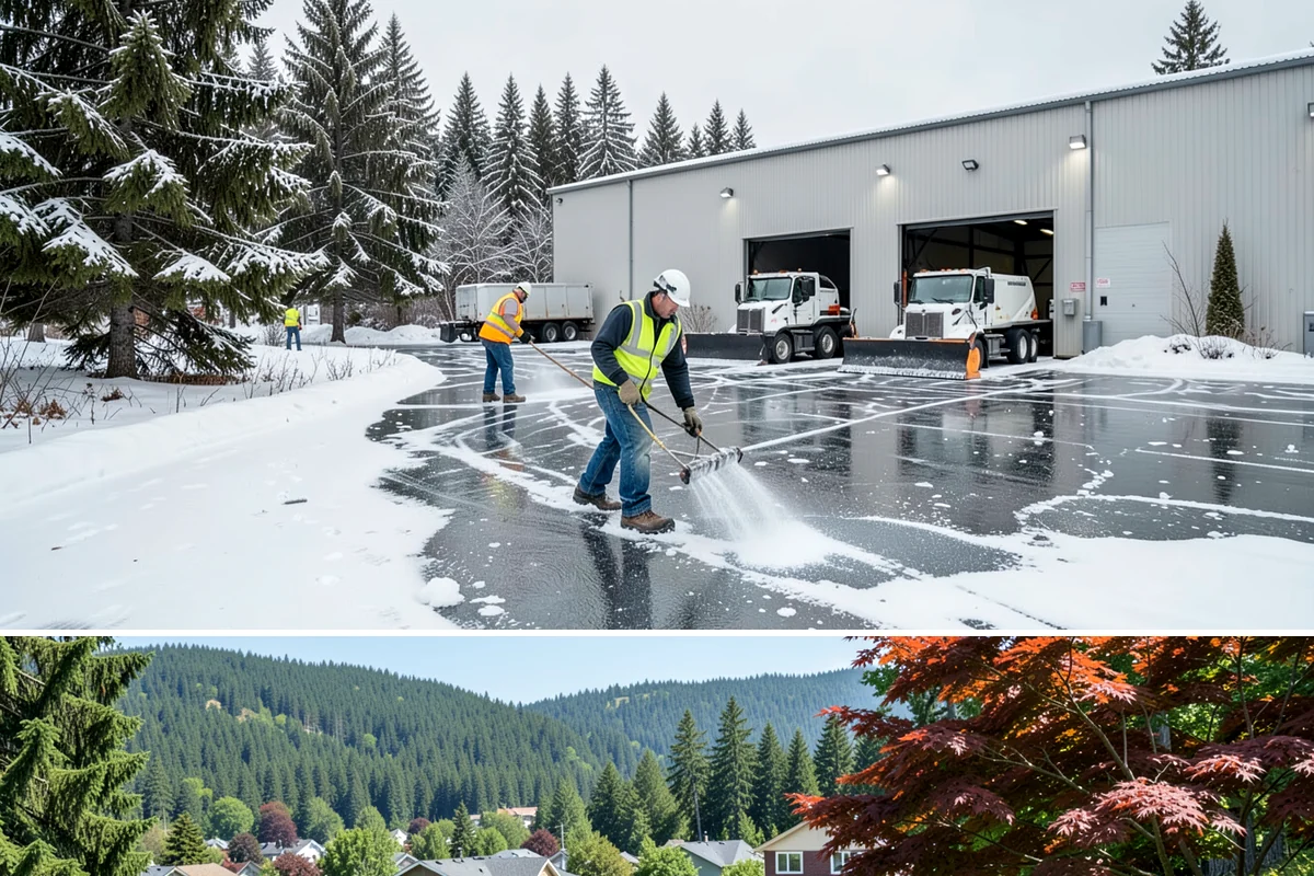 Gas Station Snow Plowing in Index, Snohomish County, WA - Arrange 24-hour coverage before winter so your pumps stay open through any storm.