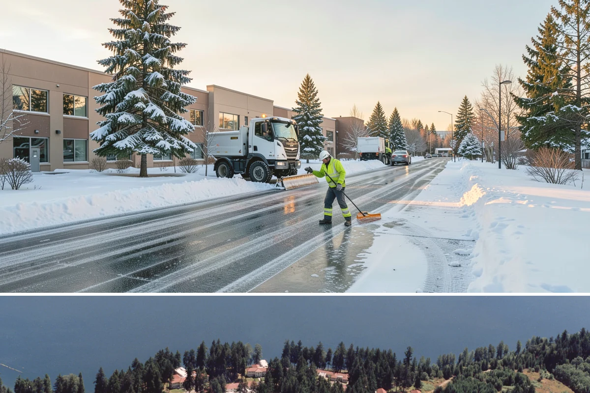 Gas Station Snow Plowing in Lakewood, Pierce County, WA - Arrange 24-hour coverage before winter so your pumps stay open through any storm.