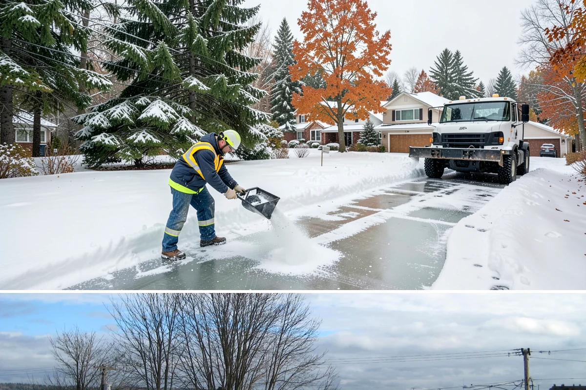 Gas Station Snow Plowing in Langley, Island County, WA - Arrange 24-hour coverage before winter so your pumps stay open through any storm.