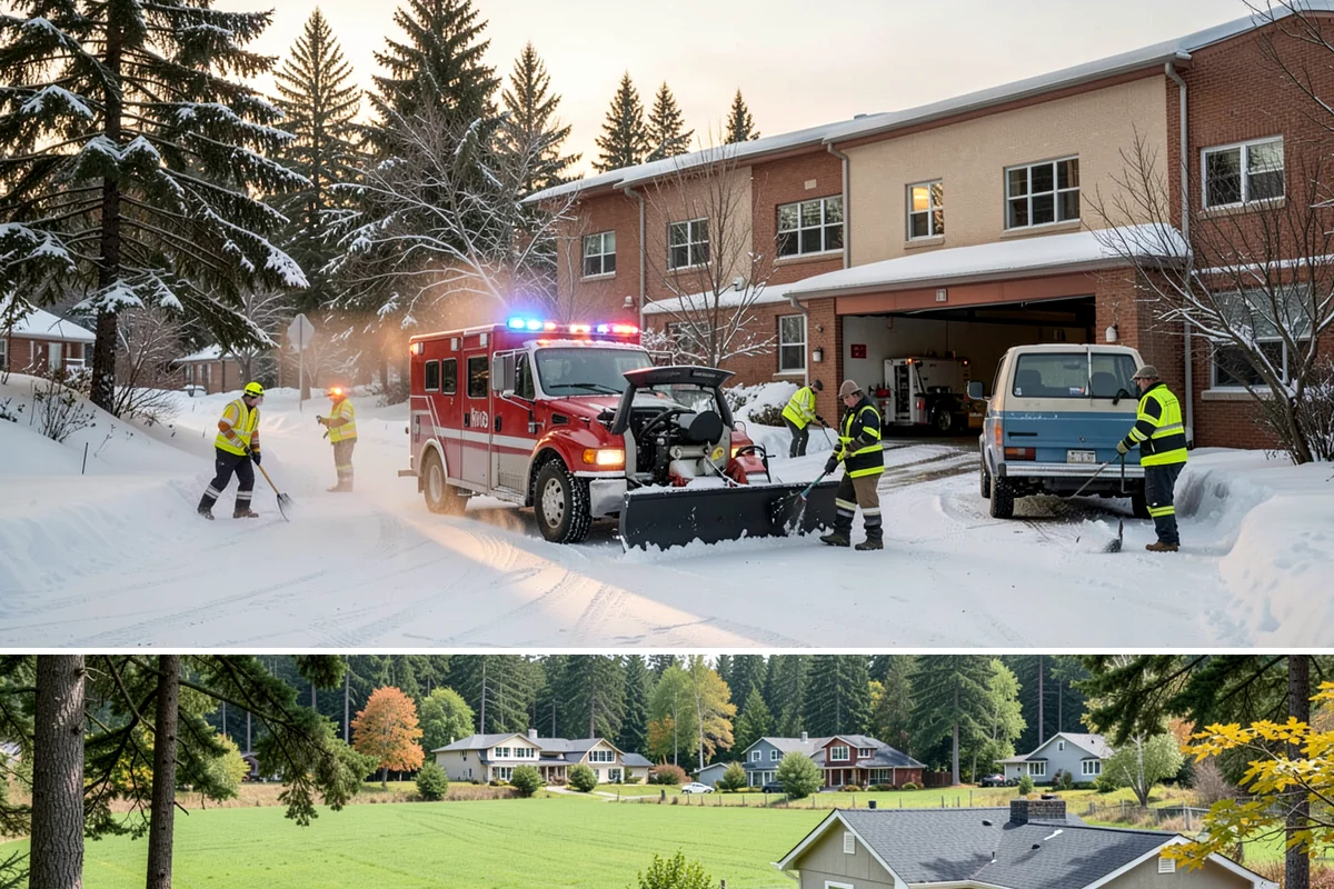 Gas Station Snow Plowing in Lyman, Skagit County, WA - Arrange 24-hour coverage before winter so your pumps stay open through any storm.