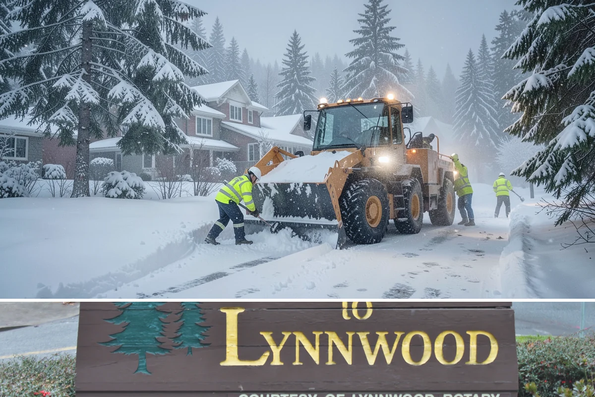 Gas Station Snow Plowing in Lynnwood, Snohomish County, WA - Arrange 24-hour coverage before winter so your pumps stay open through any storm.