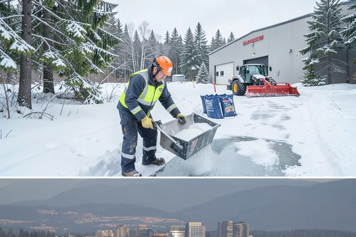 Gas Station Snow Plowing in Medina, King County, WA - Arrange 24-hour coverage before winter so your pumps stay open through any storm.
