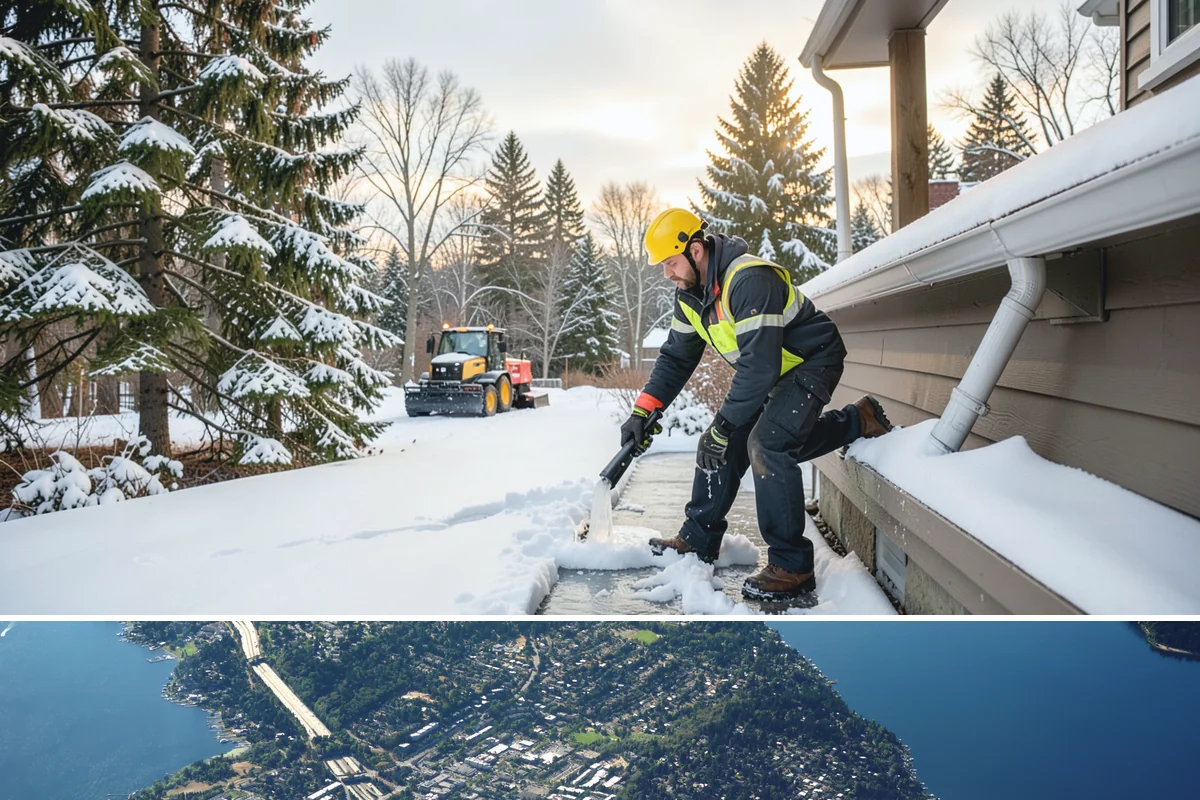 Gas Station Snow Plowing in Mercer Island, King County, WA - Arrange 24-hour coverage before winter so your pumps stay open through any storm.