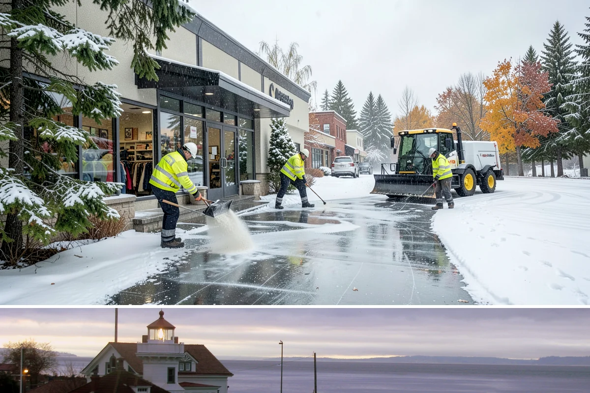 Gas Station Snow Plowing in Mukilteo, Snohomish County, WA - Arrange 24-hour coverage before winter so your pumps stay open through any storm.