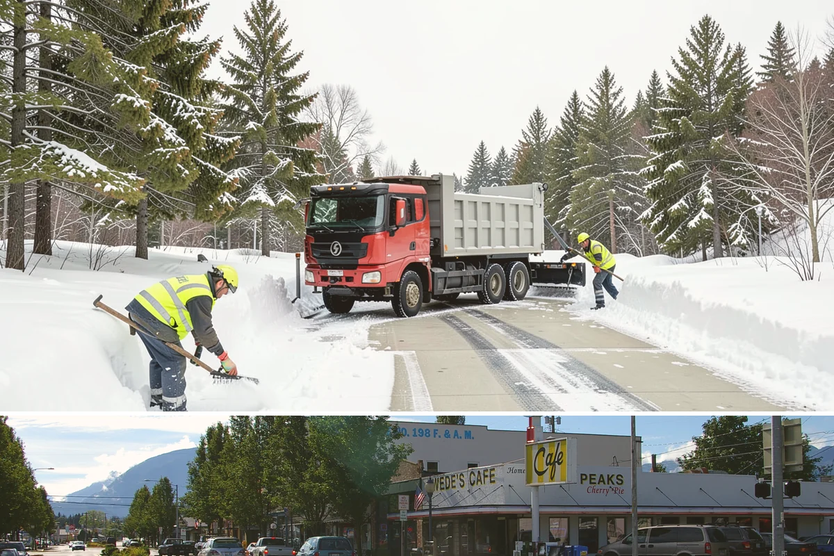 Gas Station Snow Plowing in North Bend, King County, WA - Arrange 24-hour coverage before winter so your pumps stay open through any storm.