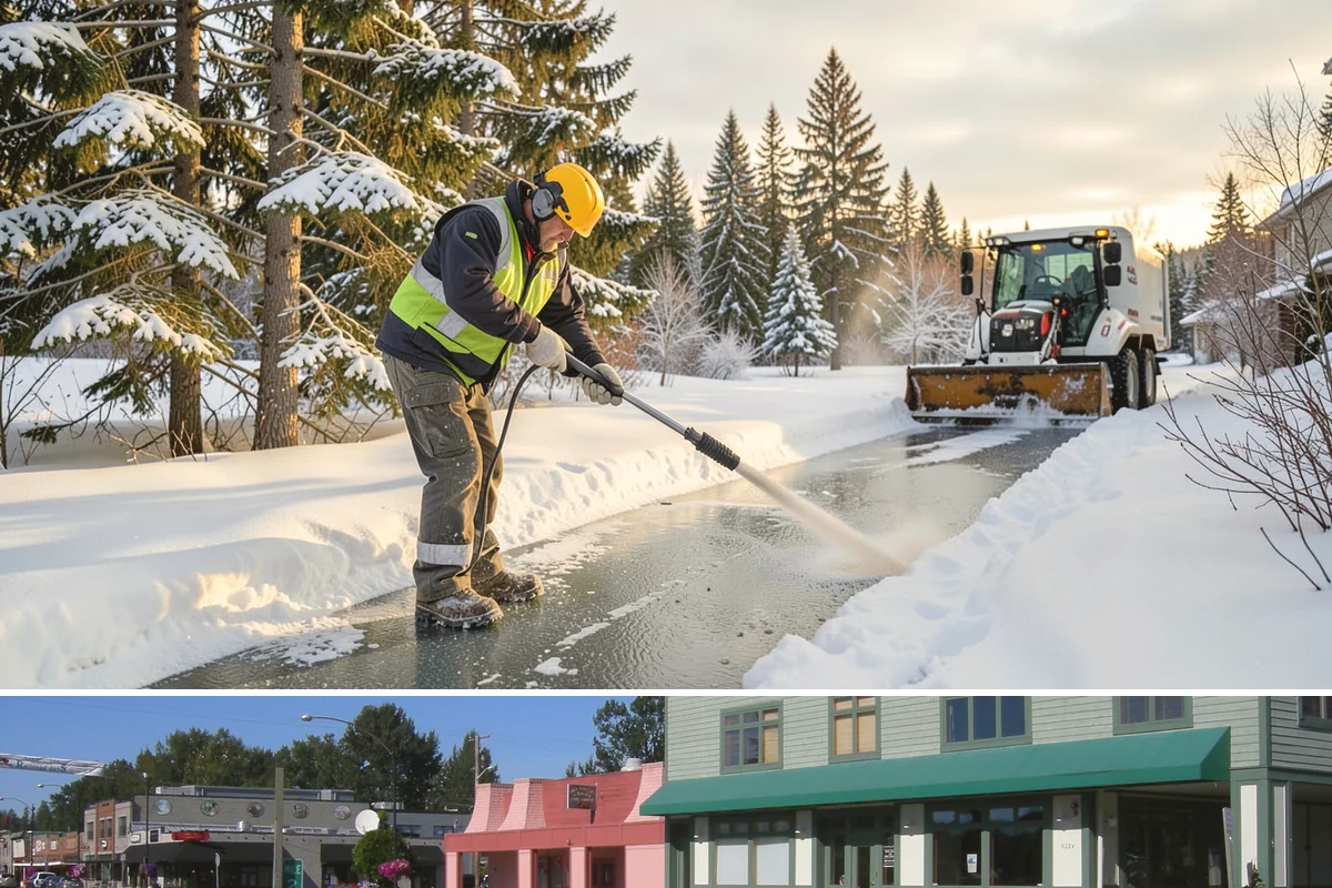 Gas Station Snow Plowing in Snoqualmie, King County, WA - Arrange 24-hour coverage before winter so your pumps stay open through any storm.